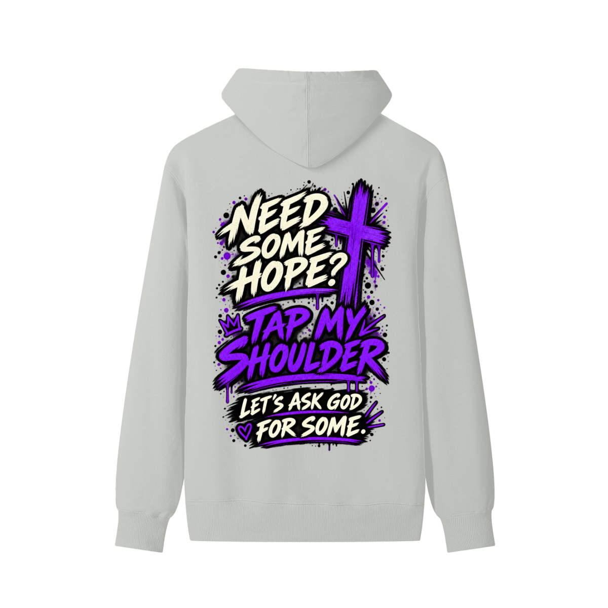 Tap My Shoulder Classic Unisex Cotton Hoodie