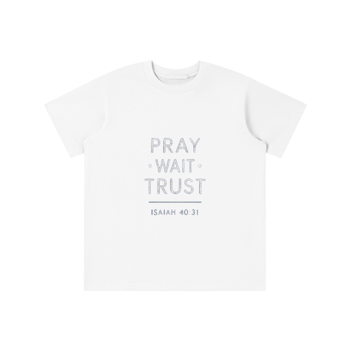 Pray-Wait-Trust Essential Kids' T-shirt