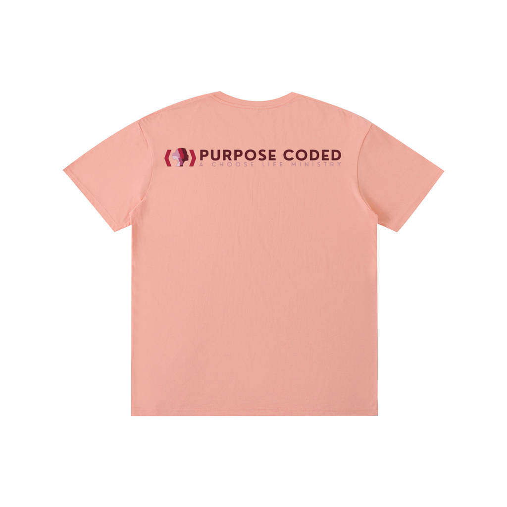 Purpose Coded Pure Cotton Unisex T-Shirt