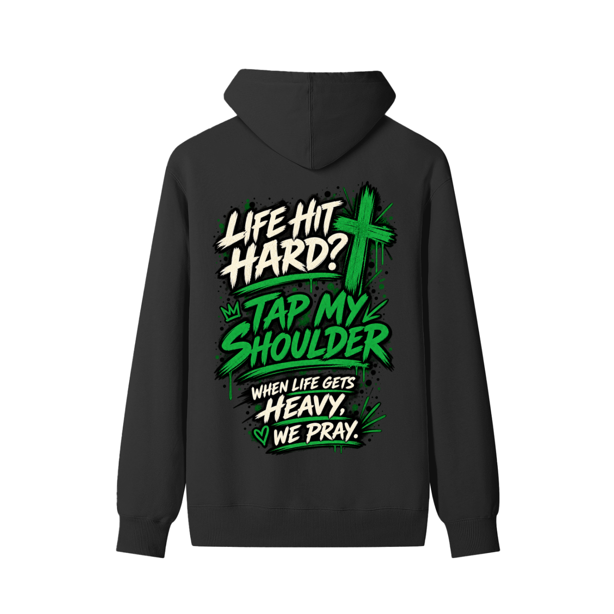 Tap My Shoulder Classic Unisex Cotton Hoodie
