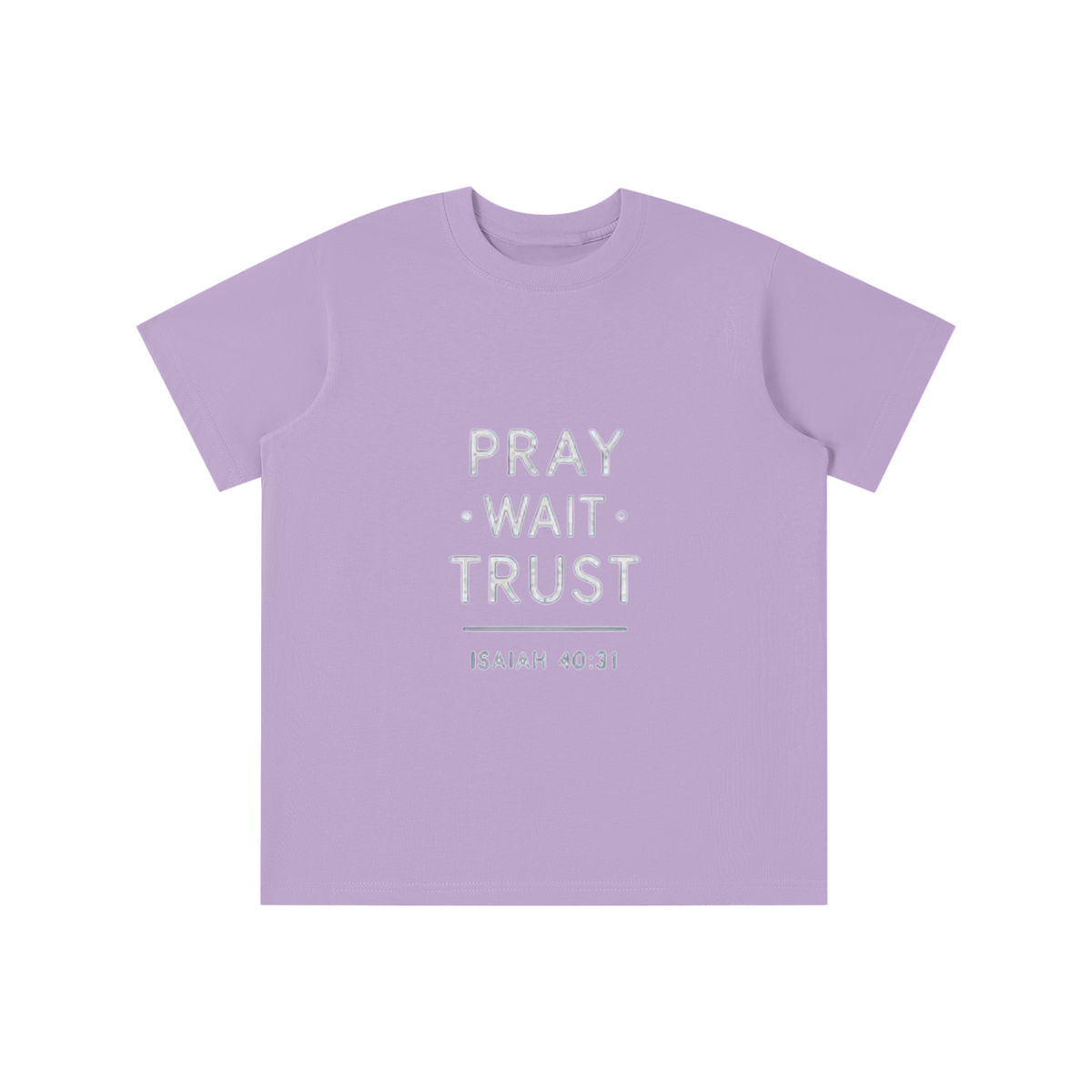 Pray-Wait-Trust Essential Kids' T-shirt