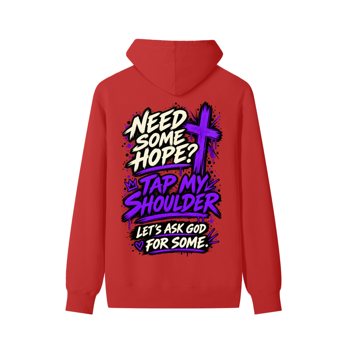 Tap My Shoulder Classic Unisex Cotton Hoodie