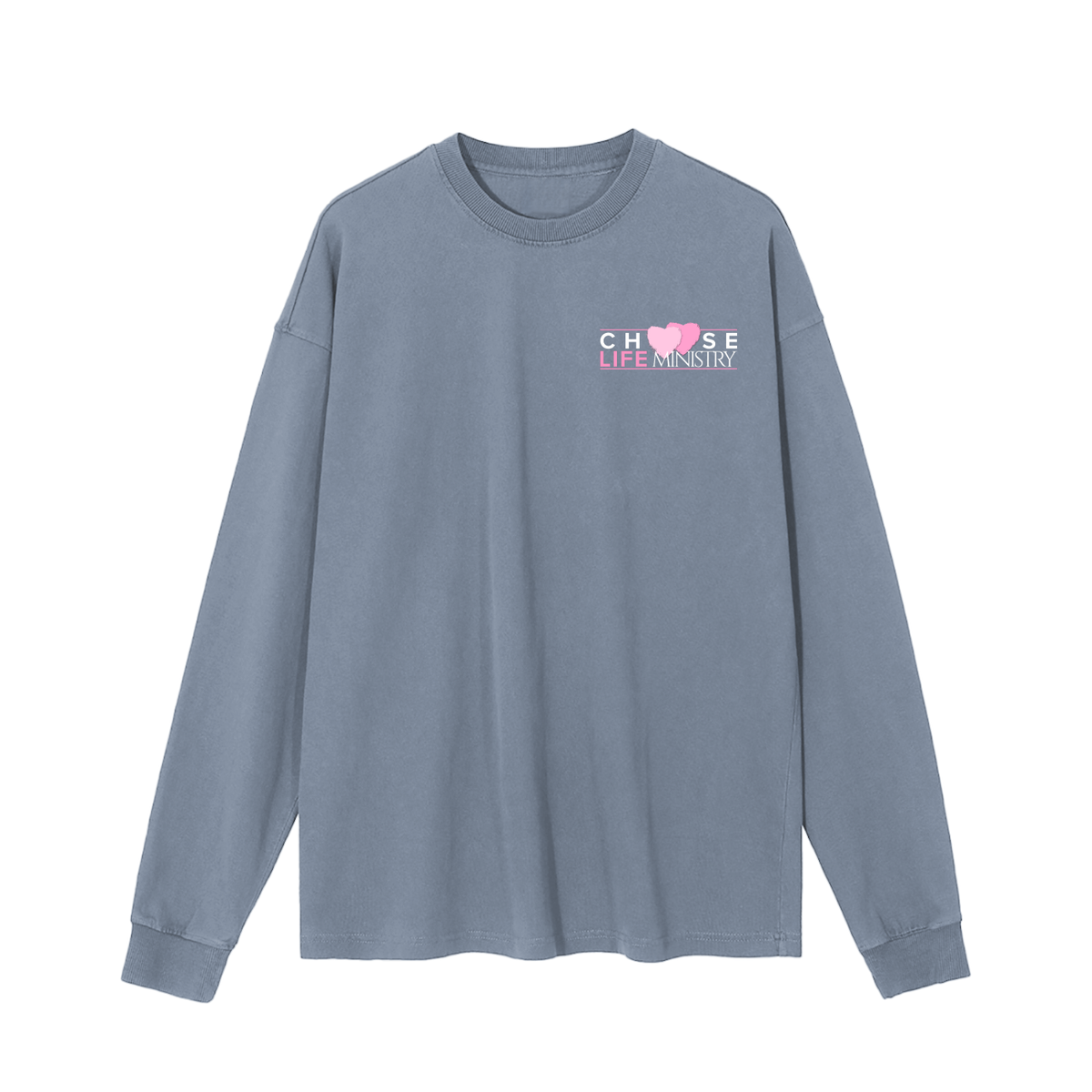 Choose Life Ministry Vintage Washed Long Sleeve T-Shirt