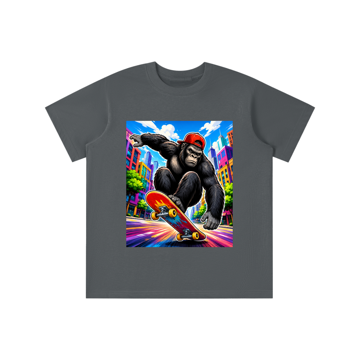 Reid's Gorilla Skateboarding Essential Kids' T-shirt