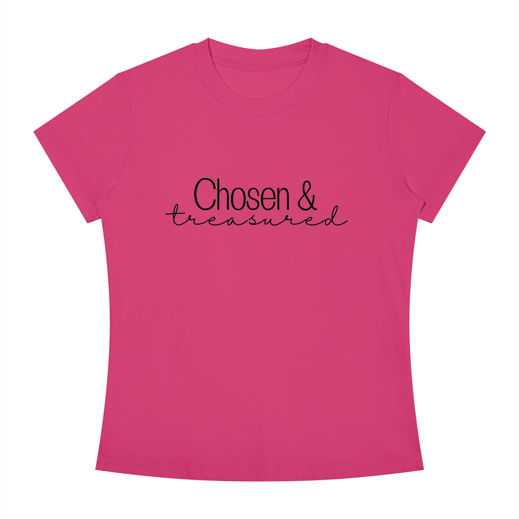 Chosen & Treasured Women's Slim Fit Crewneck T-Shirt