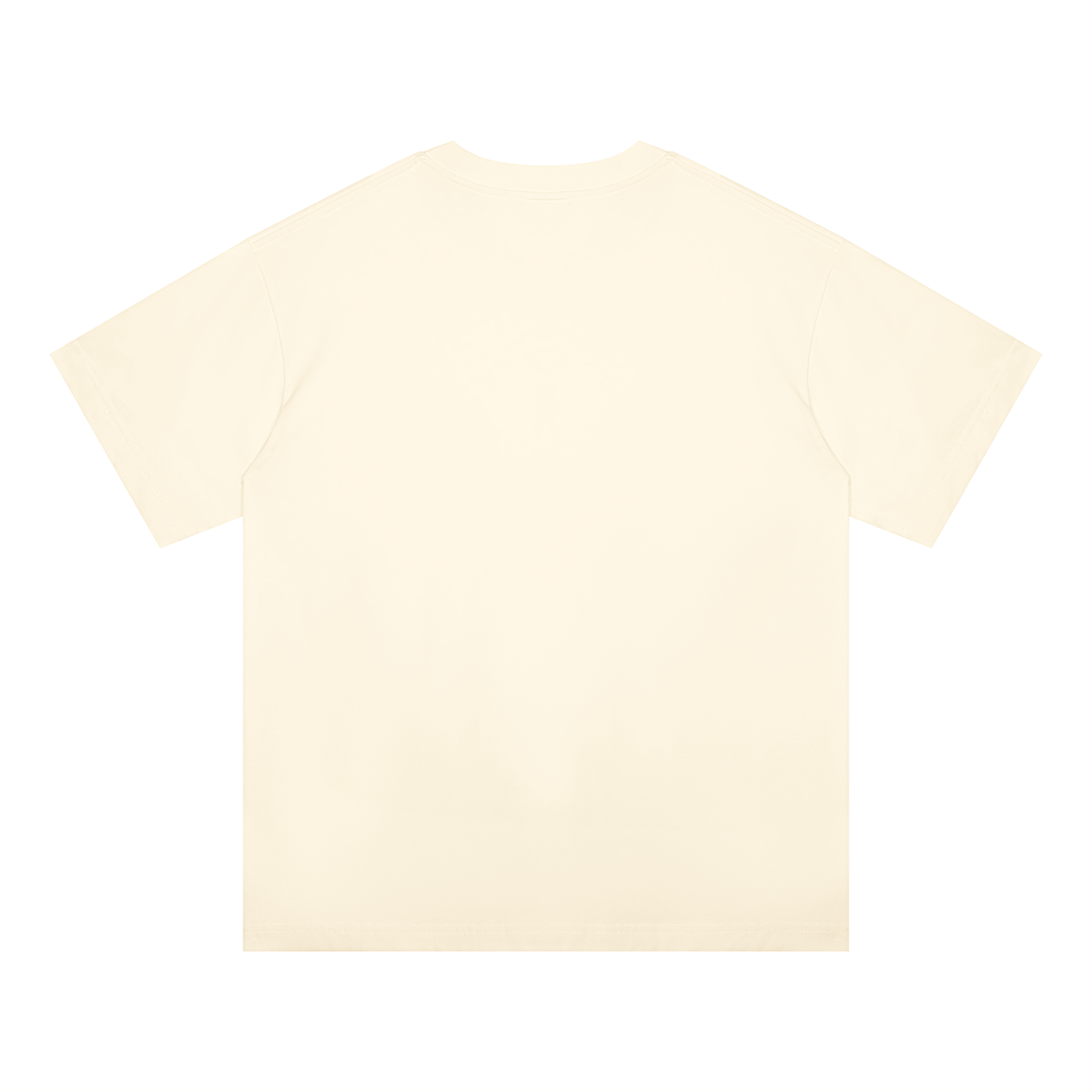 Men's Coloured Splatter Cross Oversized Drop Shoulder T-Shirt
