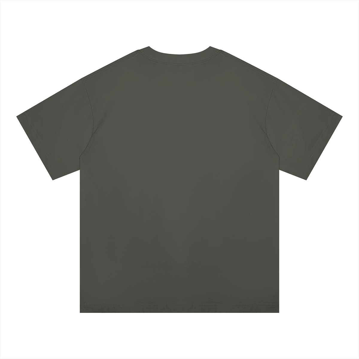 Men's Coloured Splatter Cross Oversized Drop Shoulder T-Shirt