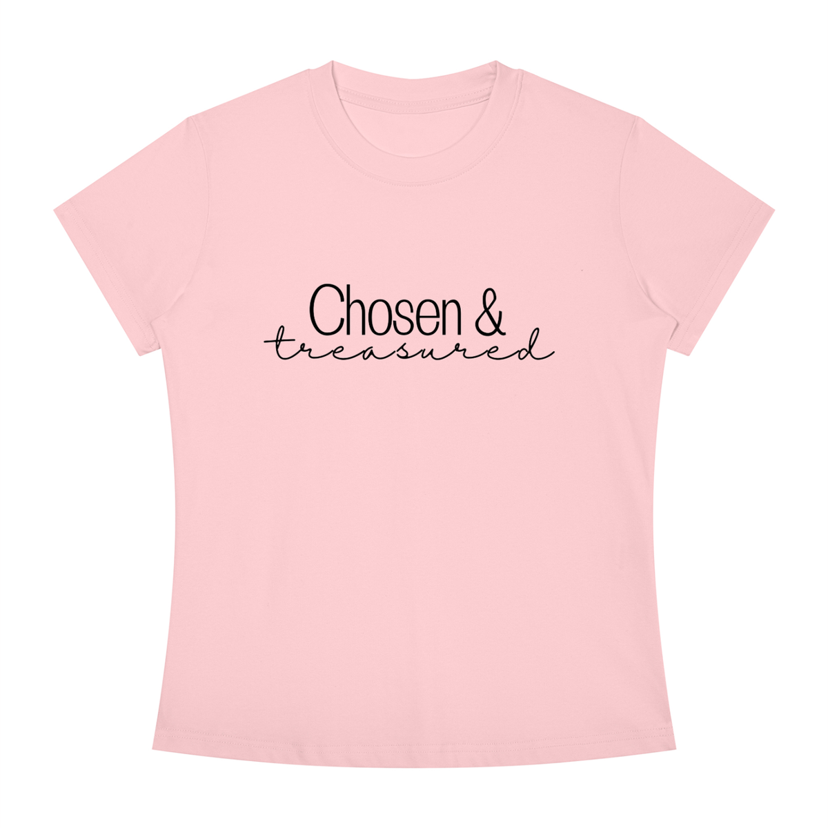Chosen & Treasured Women's Slim Fit Crewneck T-Shirt