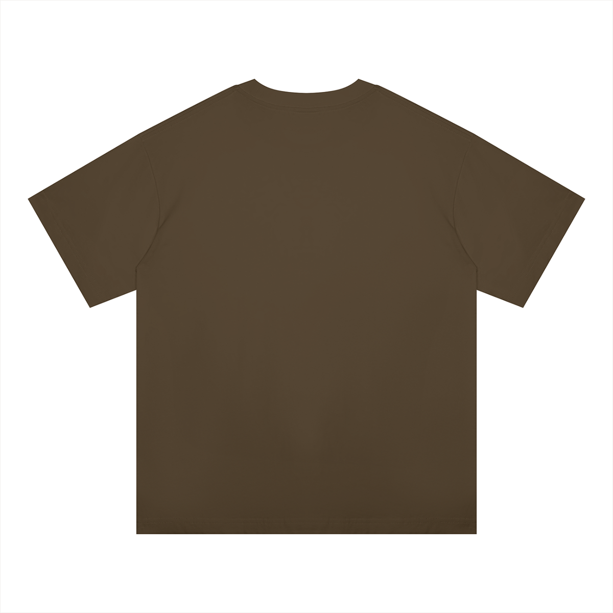Men's Wooden Cross Oversized Drop Shoulder T-Shirt