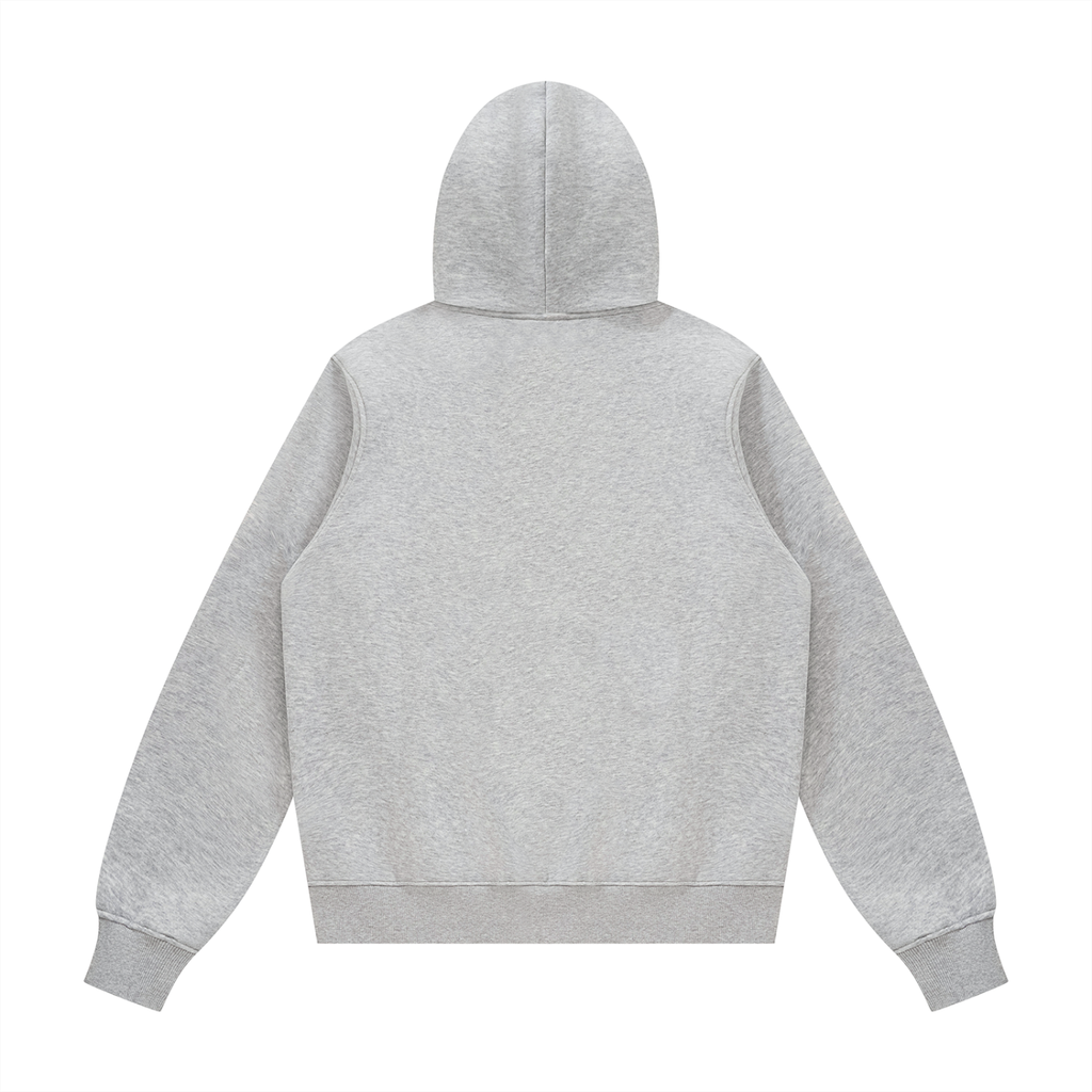 Men's Coloured Splatter Cross Fleece Regular Shoulder Hoodie