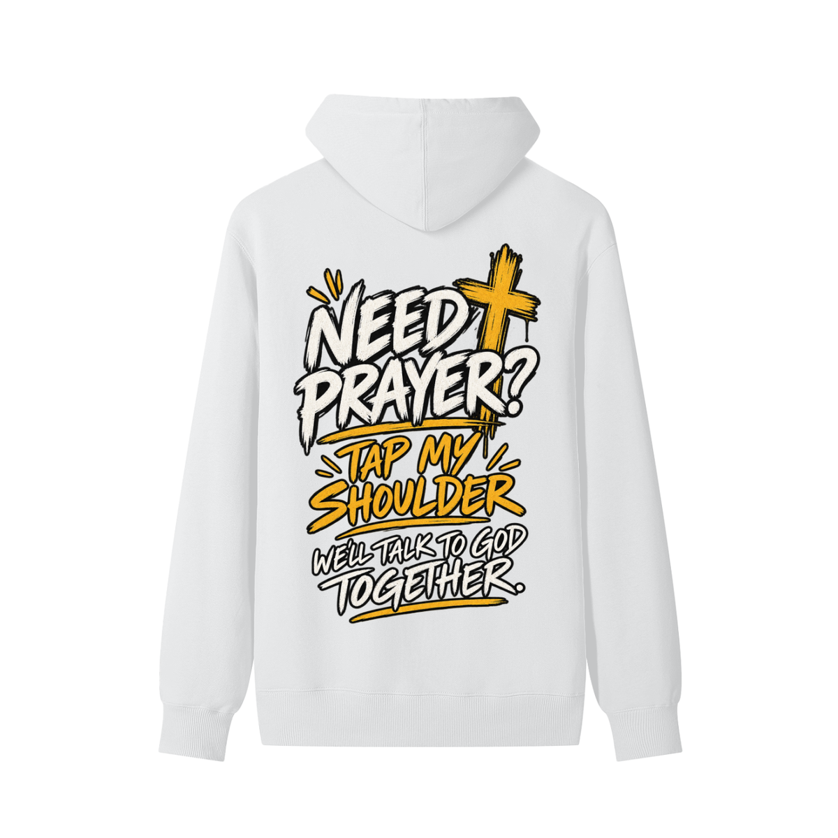 Tap My Shoulder Classic Unisex Cotton Hoodie