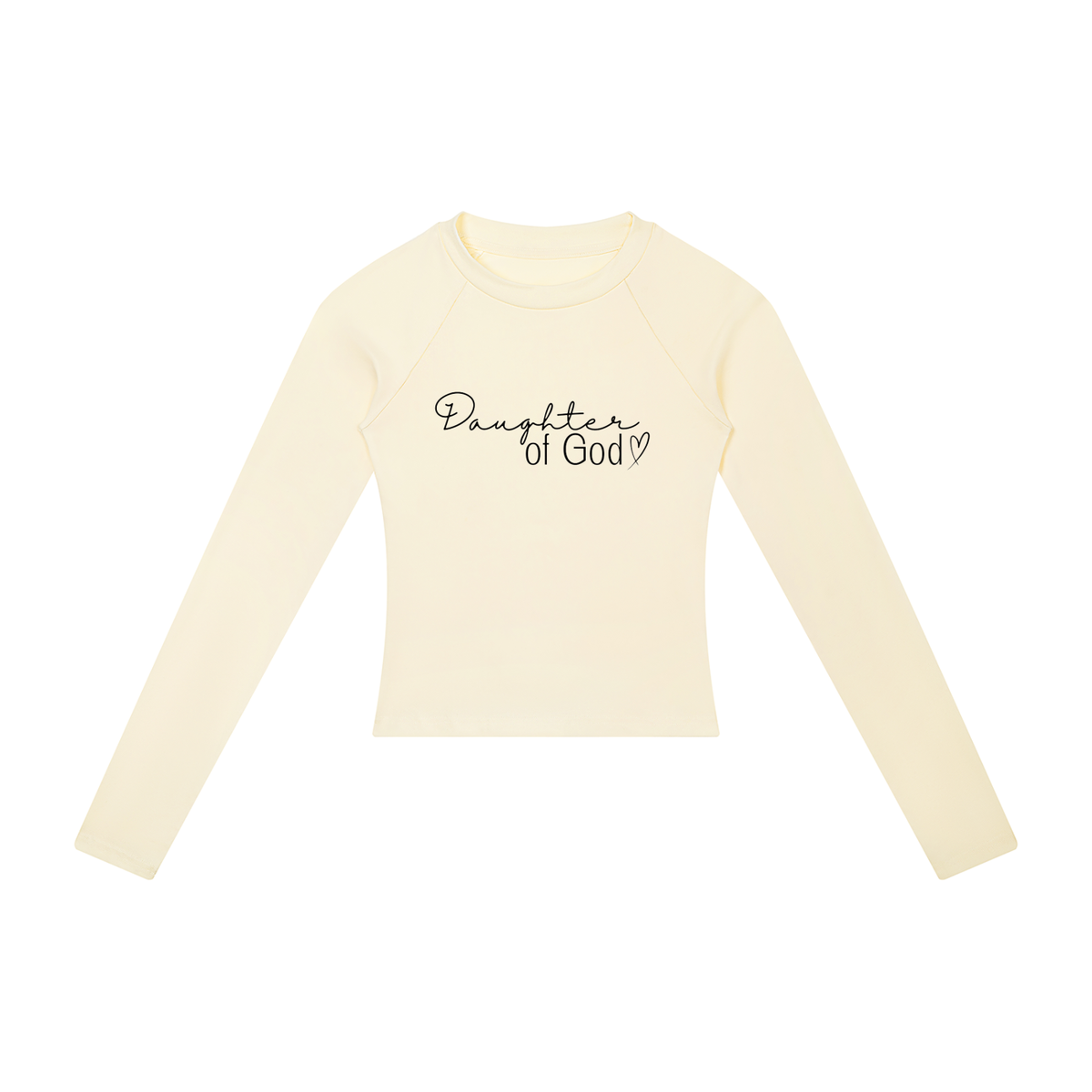 Daughter of God Women’s Slim Raglan Long Sleeve T-Shirt
