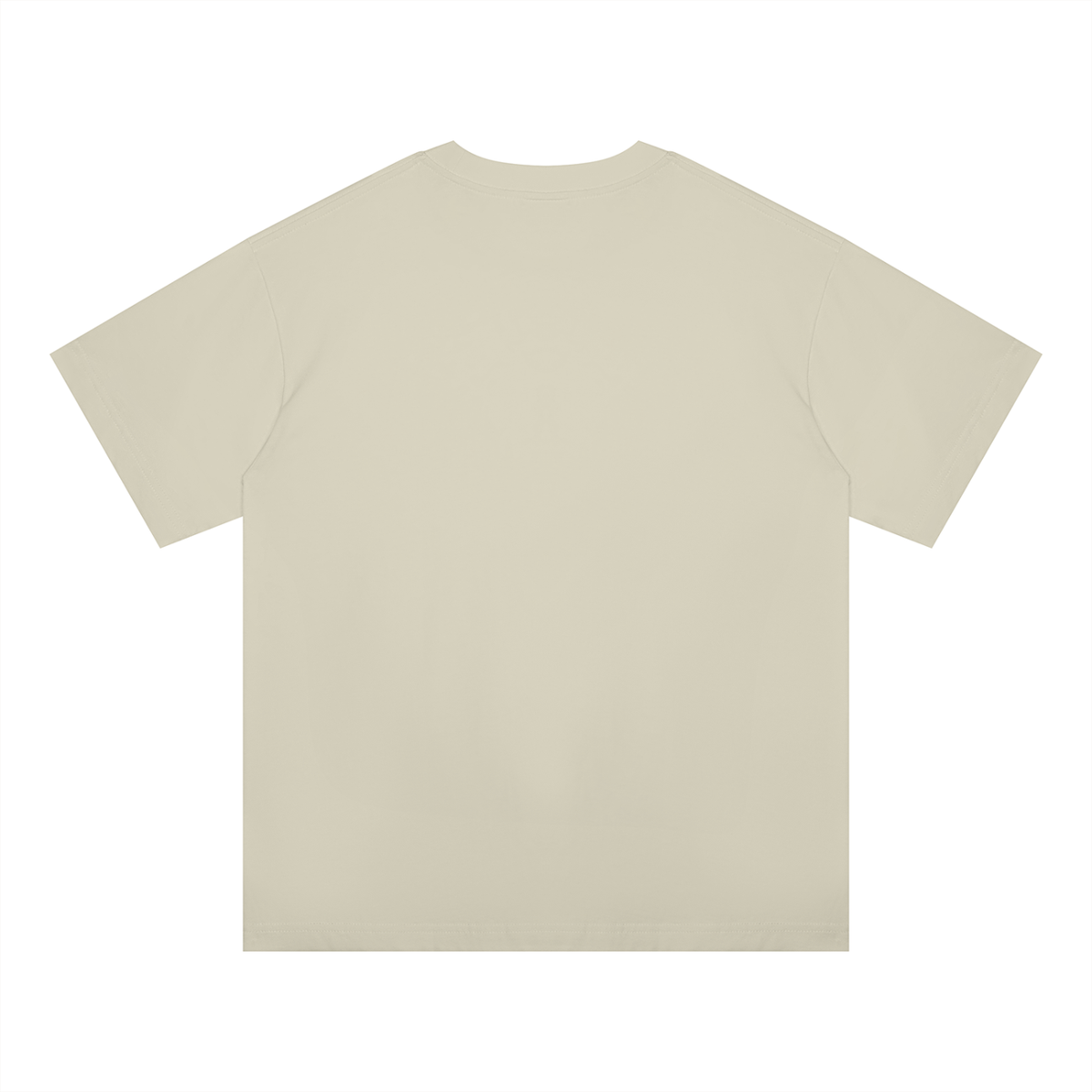 Men's Coloured Splatter Cross Oversized Drop Shoulder T-Shirt