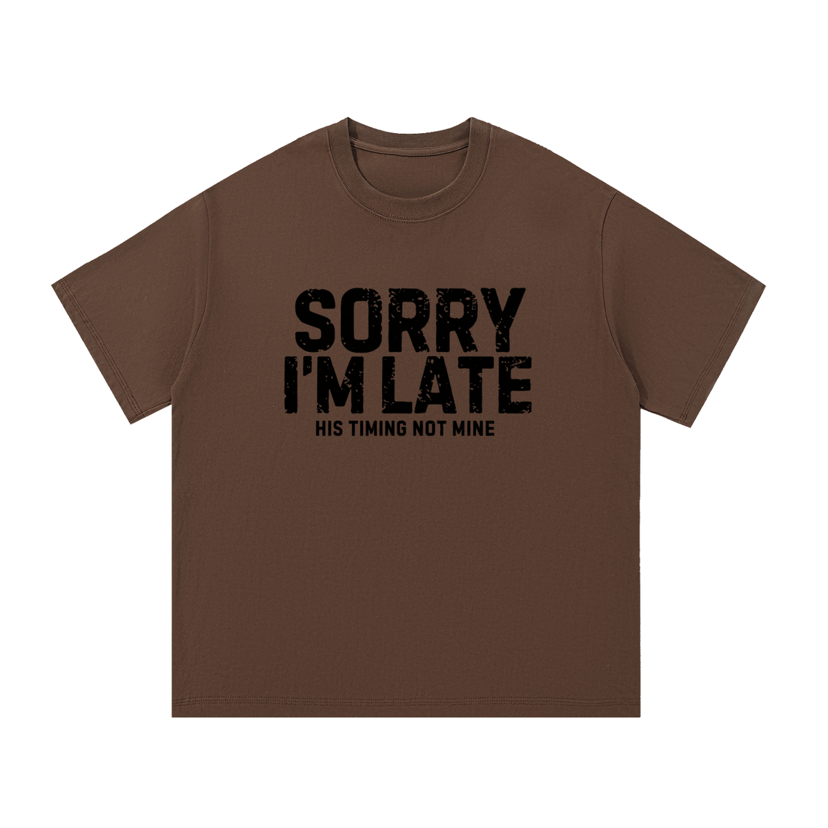 Sorry I'm Late Men's Essential Cotton T-Shirt