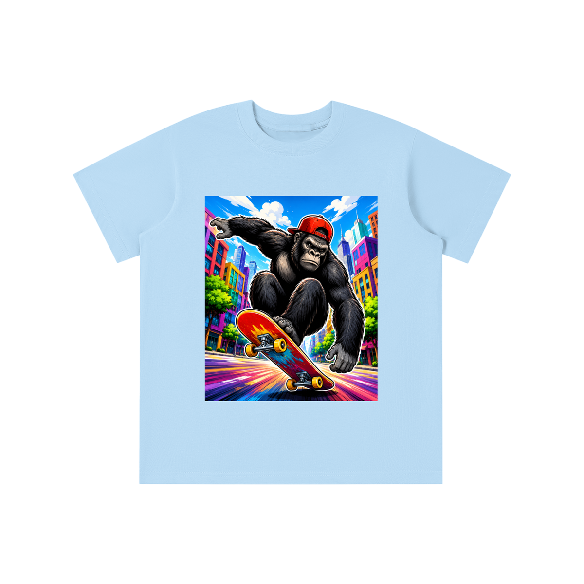 Reid's Gorilla Skateboarding Essential Kids' T-shirt