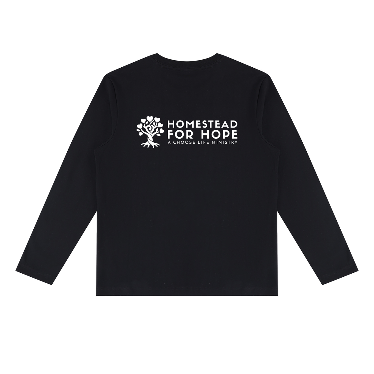 Choose Life Ministry Unisex Heavyweight Long Sleeve T-Shirt