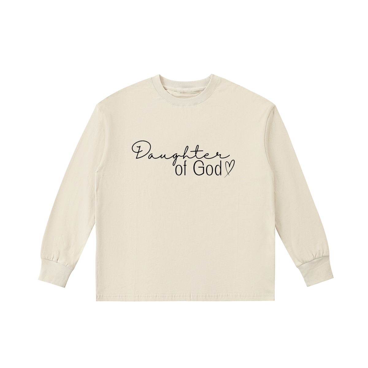 Daughter of God Kids' Quick-Dry Cotton Long-Sleeve Tee
