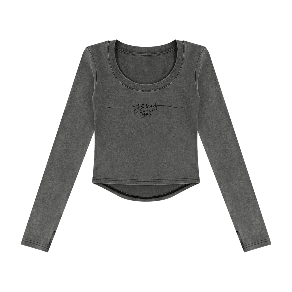 Women’s Vintage Wash Crop T-Shirt