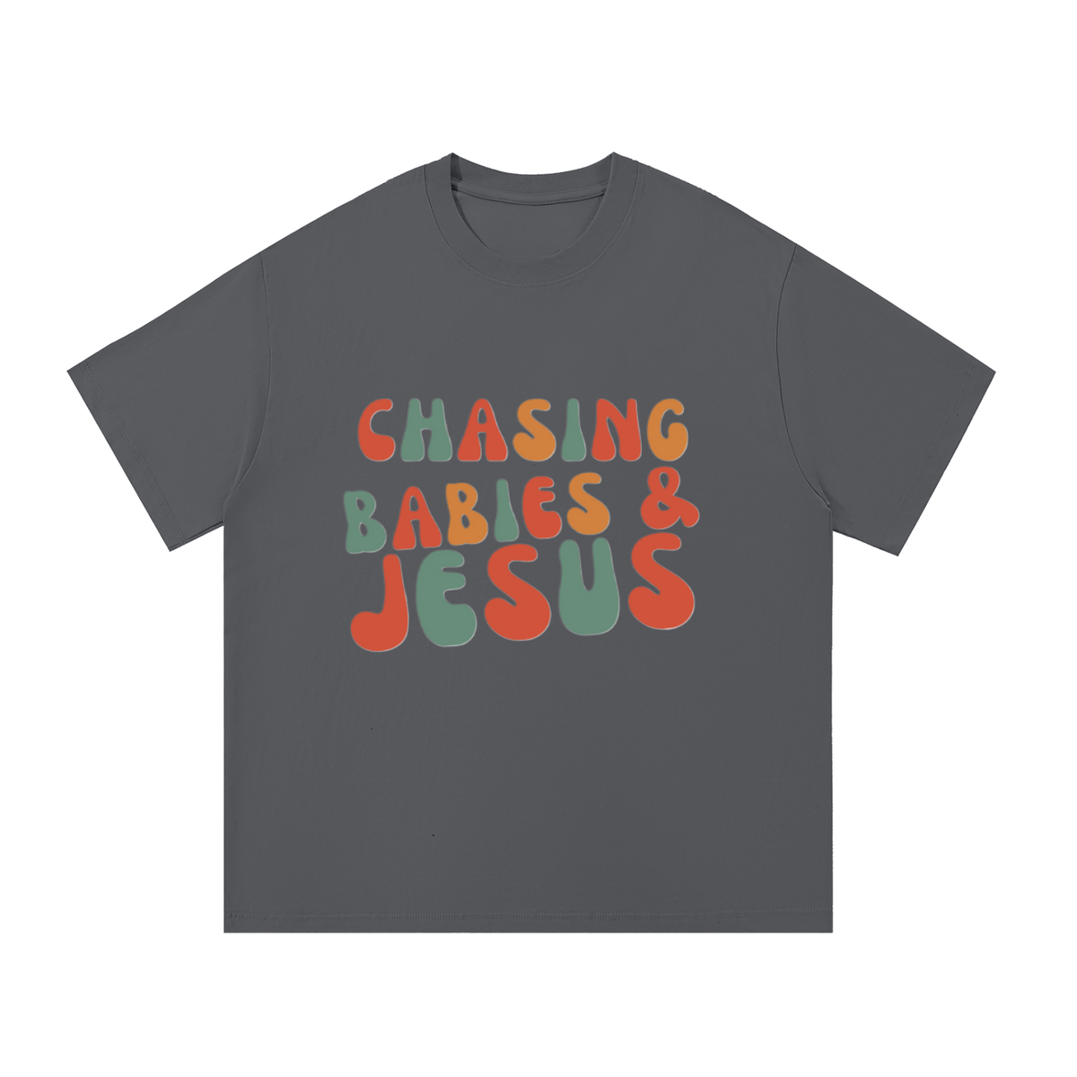 Chasing Babies & Jesus Essential Cotton T-Shirt