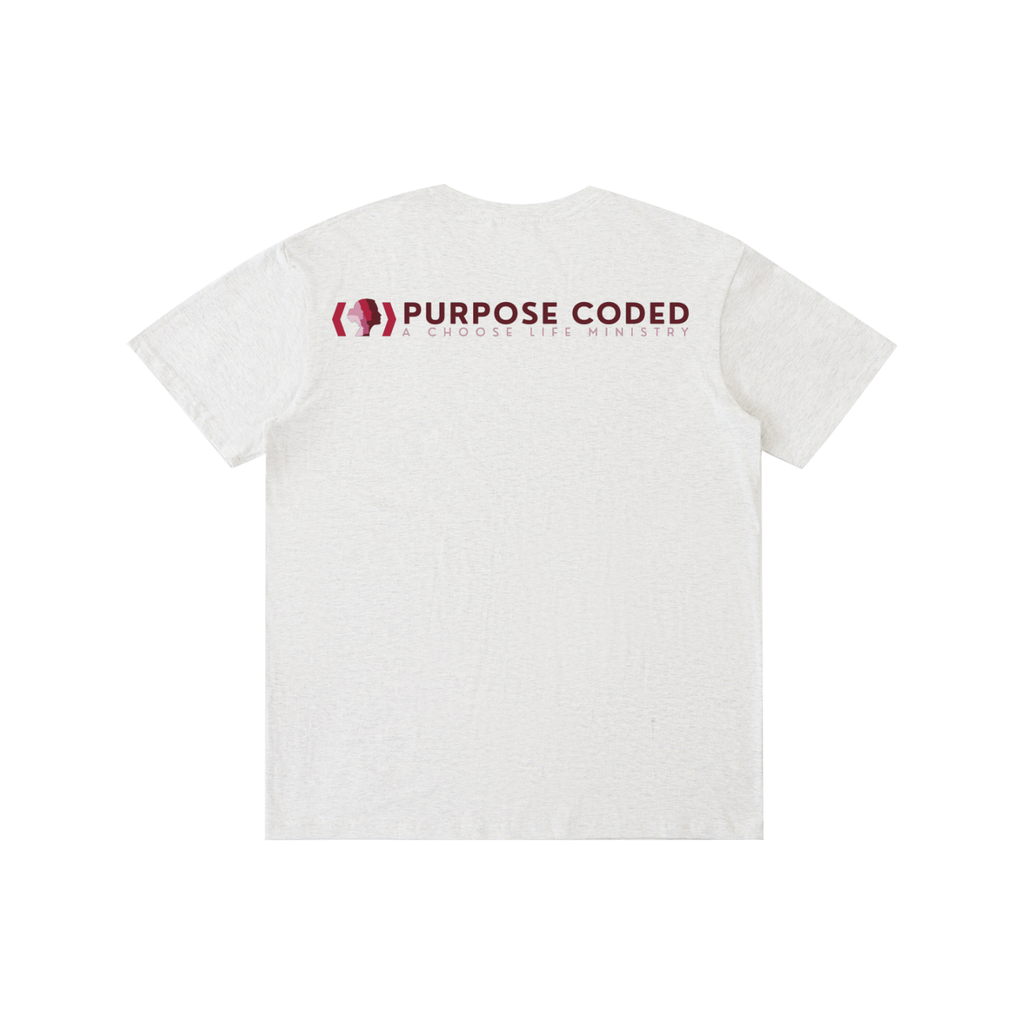 Purpose Coded Pure Cotton Unisex T-Shirt
