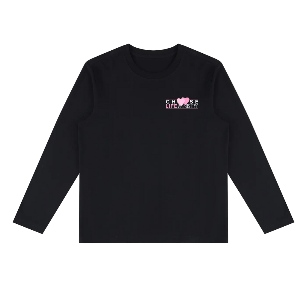 Choose Life Ministry Unisex Heavyweight Long Sleeve T-Shirt