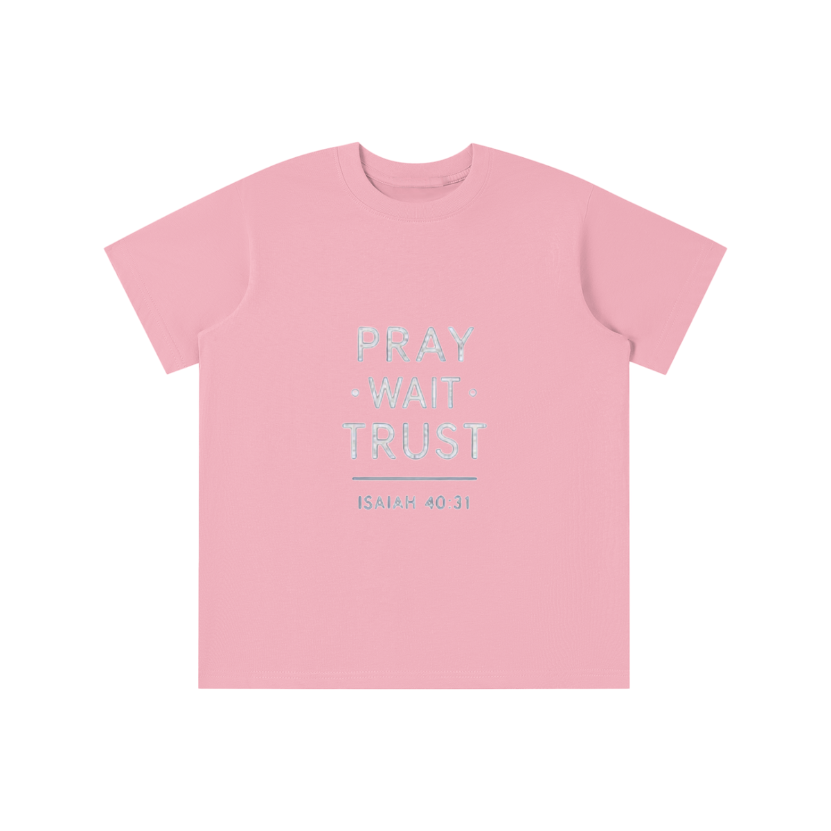 Pray-Wait-Trust Essential Kids' T-shirt