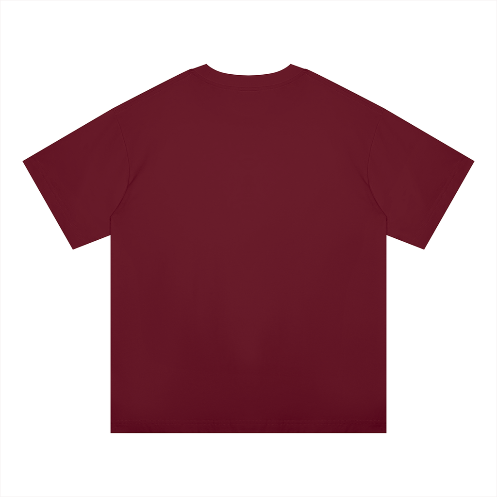 Men's Wooden Cross Oversized Drop Shoulder T-Shirt