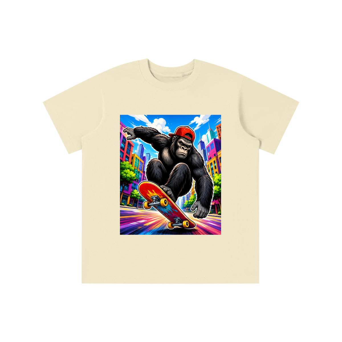 Reid's Gorilla Skateboarding Essential Kids' T-shirt