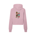Connie's Cropped Half-Zip Hoodie
