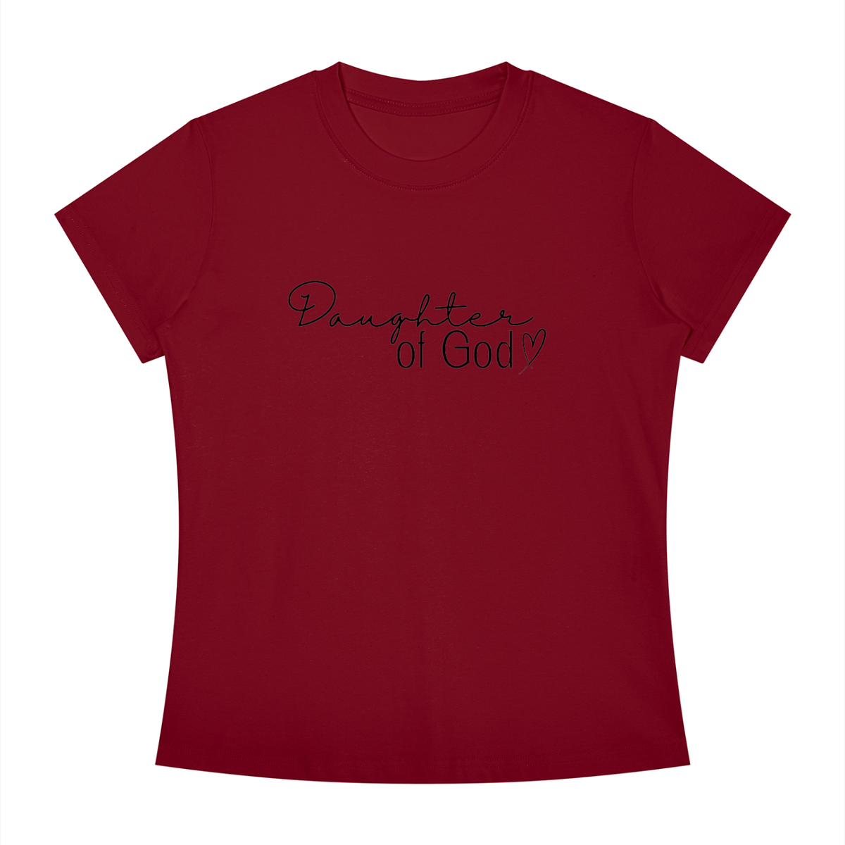 Daughter of God Women's Slim Fit Crewneck T-Shirt