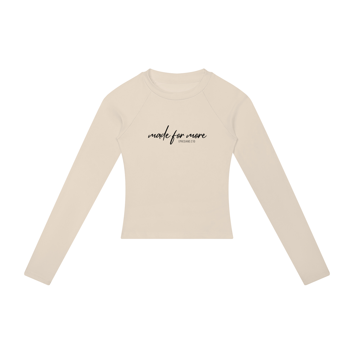 Made for More Women’s Slim Raglan Long Sleeve T-Shirt