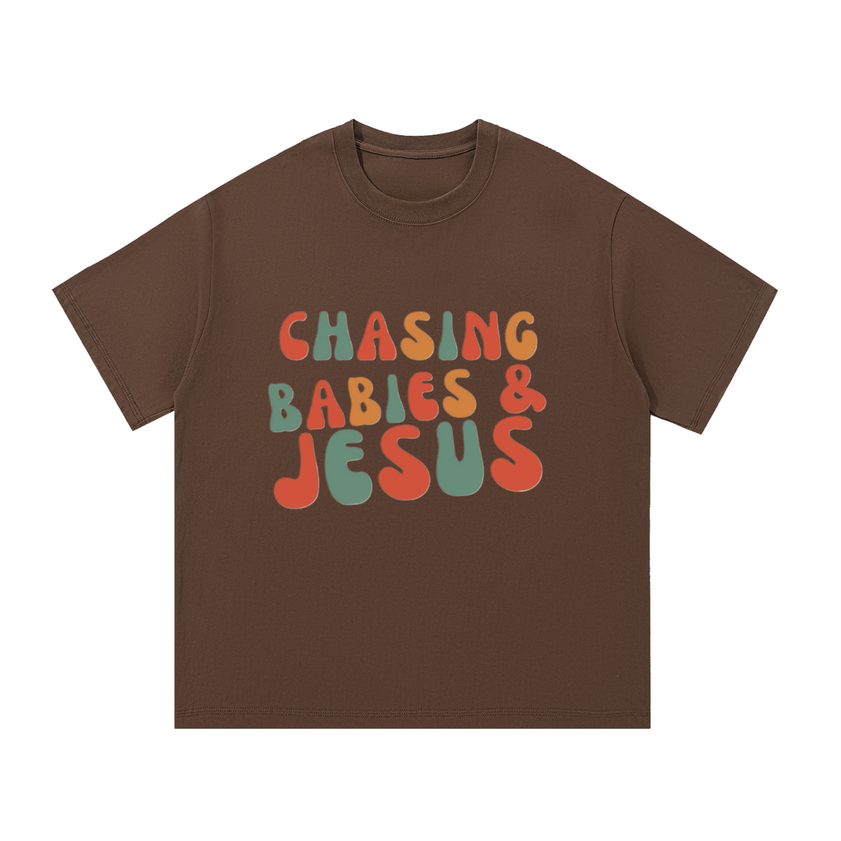 Chasing Babies & Jesus Essential Cotton T-Shirt