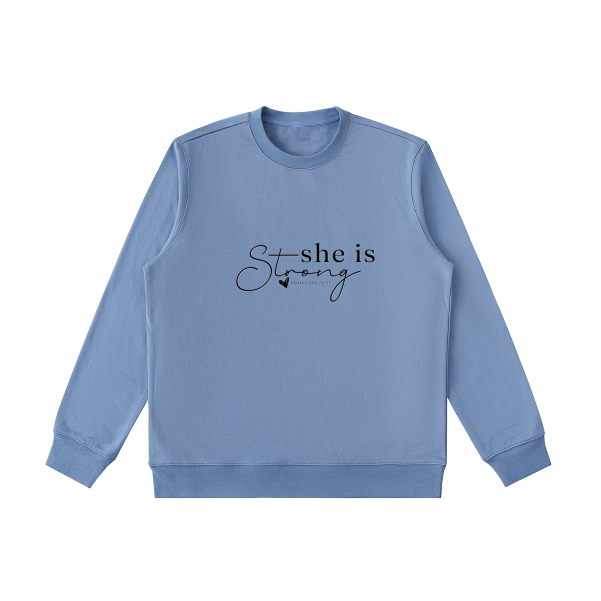 She is Strong Essential Heavyweight Crewneck  Sweatshirt