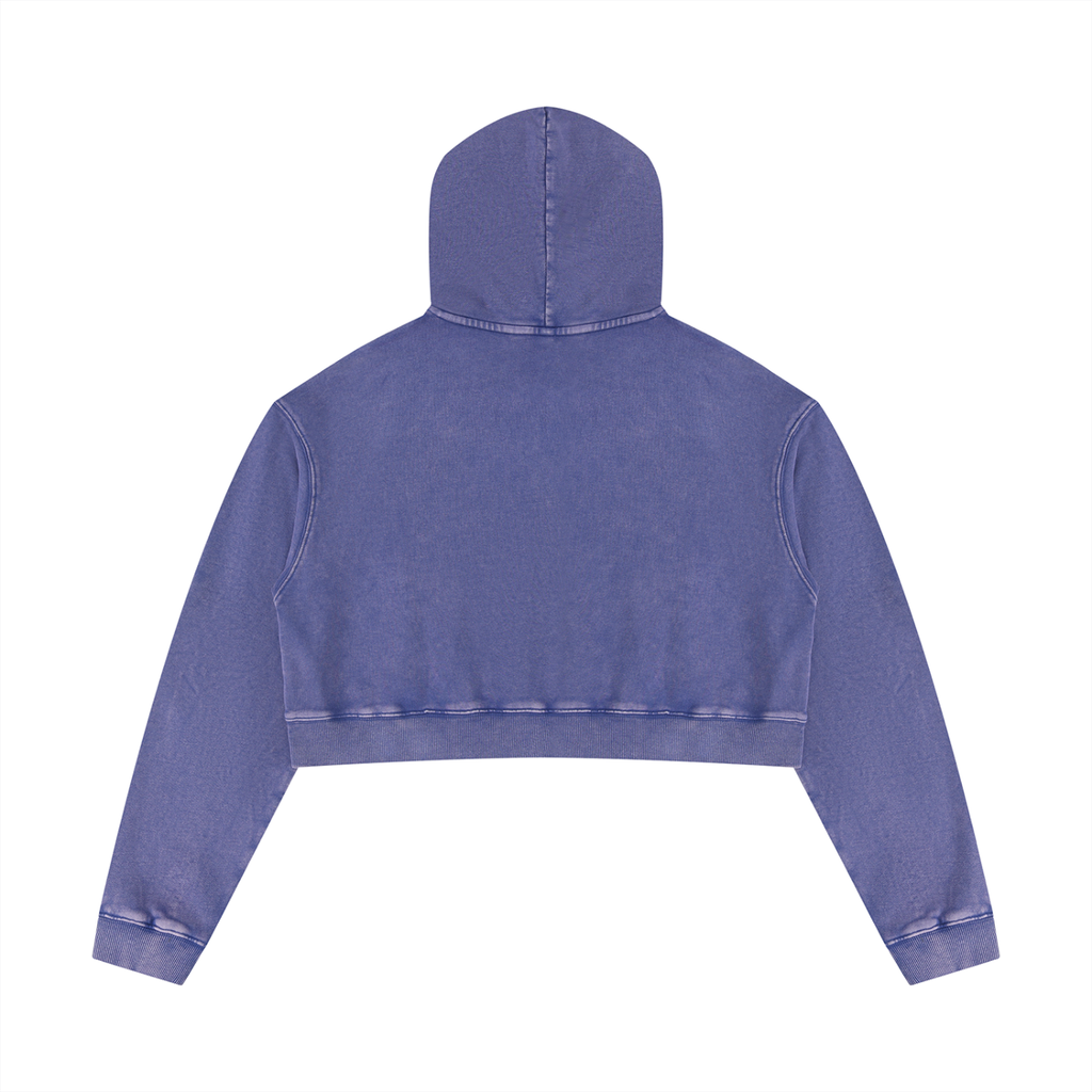 HOPE Women’s Mineral Washed Crop Hoodie