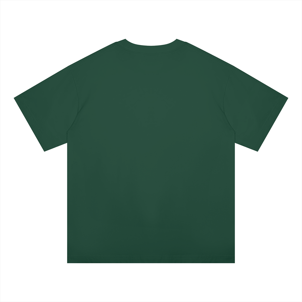 Men's Wooden Cross Oversized Drop Shoulder T-Shirt