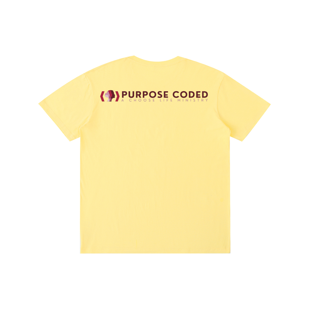 Purpose Coded Pure Cotton Unisex T-Shirt