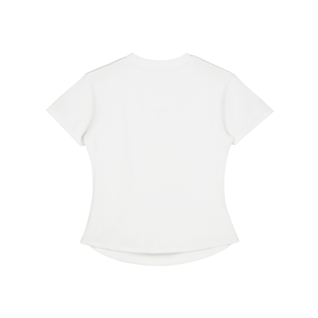 Kassie's Vintage Washed Bodycon Cotton T-Shirt