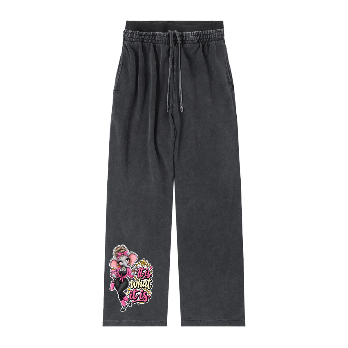 Stephanie's Vintage Washed Waist Pants
