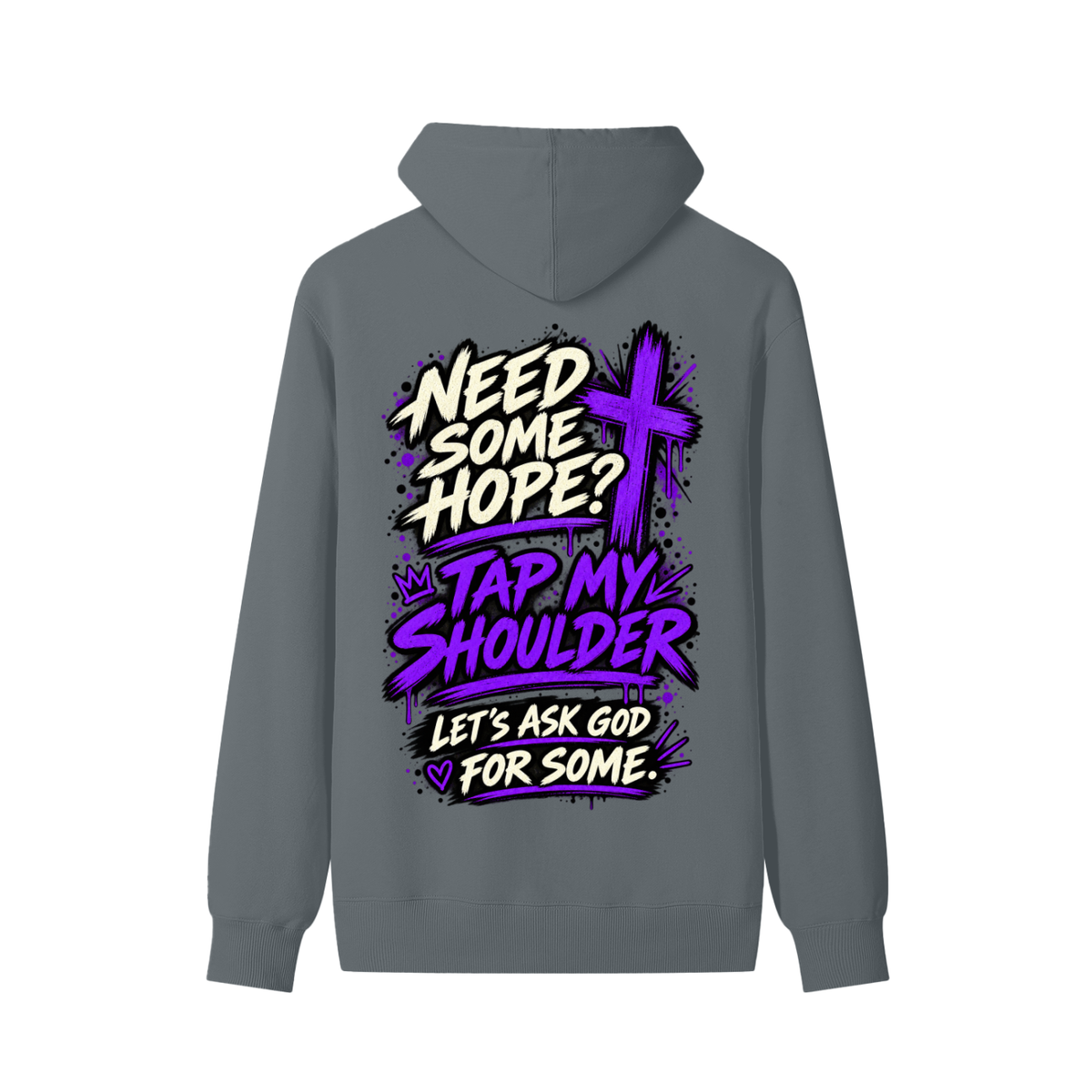 Tap My Shoulder Classic Unisex Cotton Hoodie