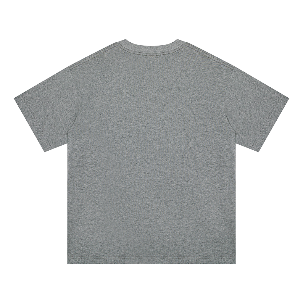 Men's Coloured Splatter Cross Oversized Drop Shoulder T-Shirt