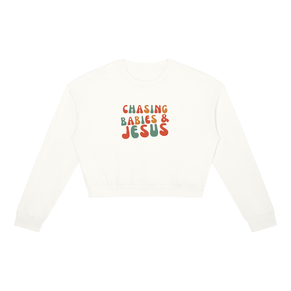 Chasing Babies & Jesus Women's Crewneck Sweatshirt
