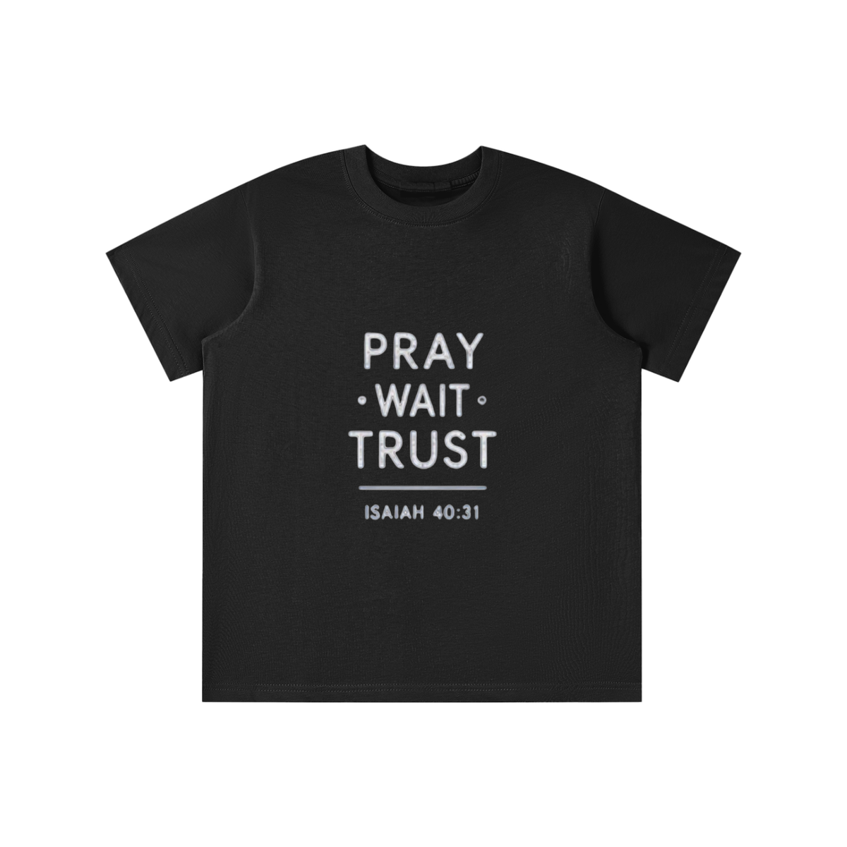 Pray-Wait-Trust Essential Kids' T-shirt