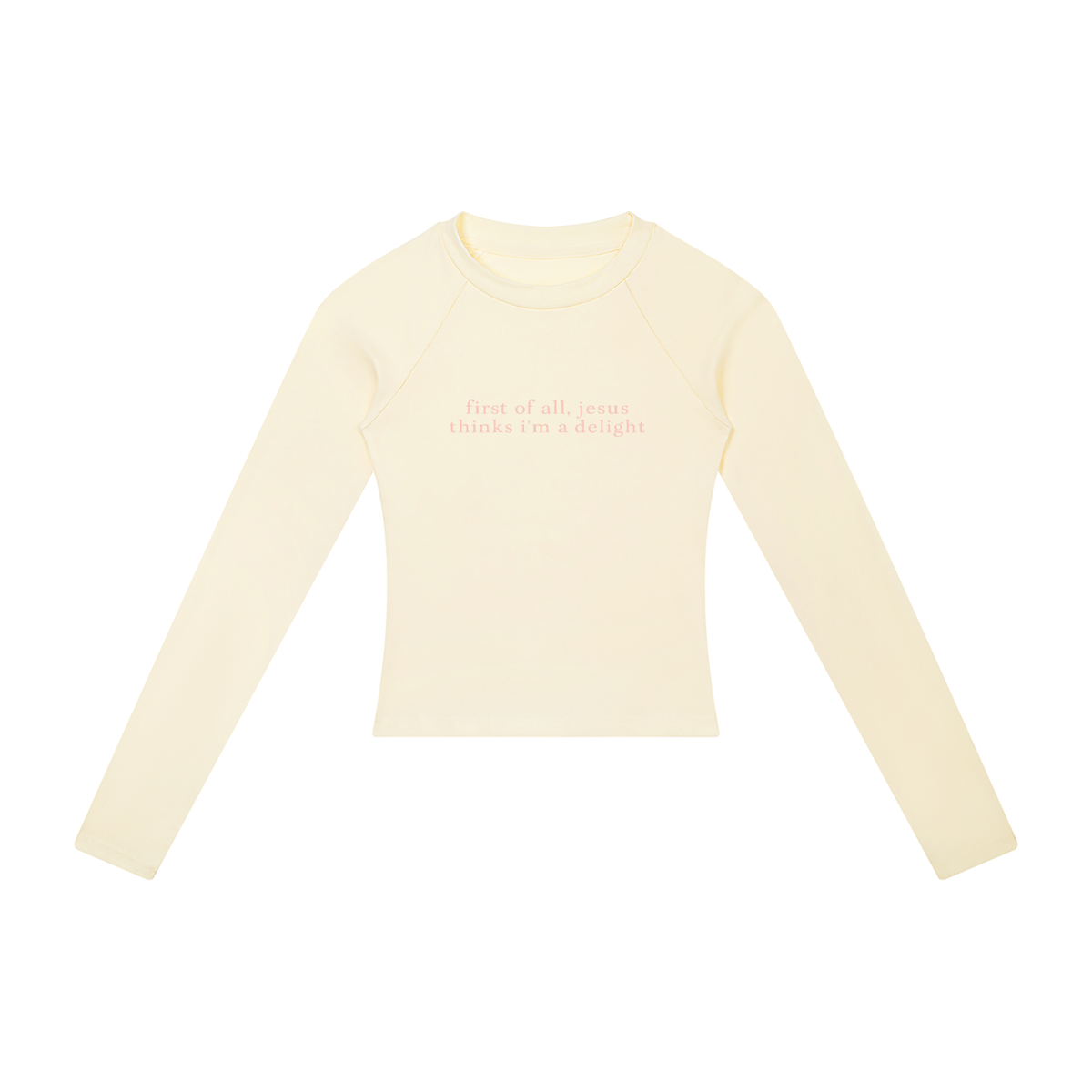 First of all, Women’s Slim Raglan Long Sleeve T-Shirt