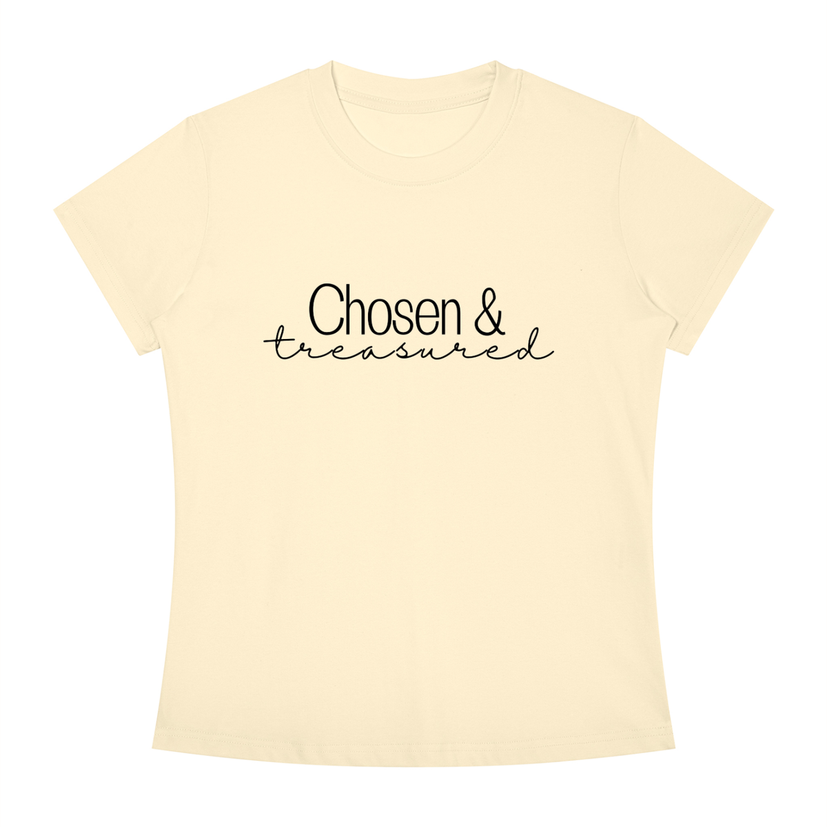 Chosen & Treasured Women's Slim Fit Crewneck T-Shirt