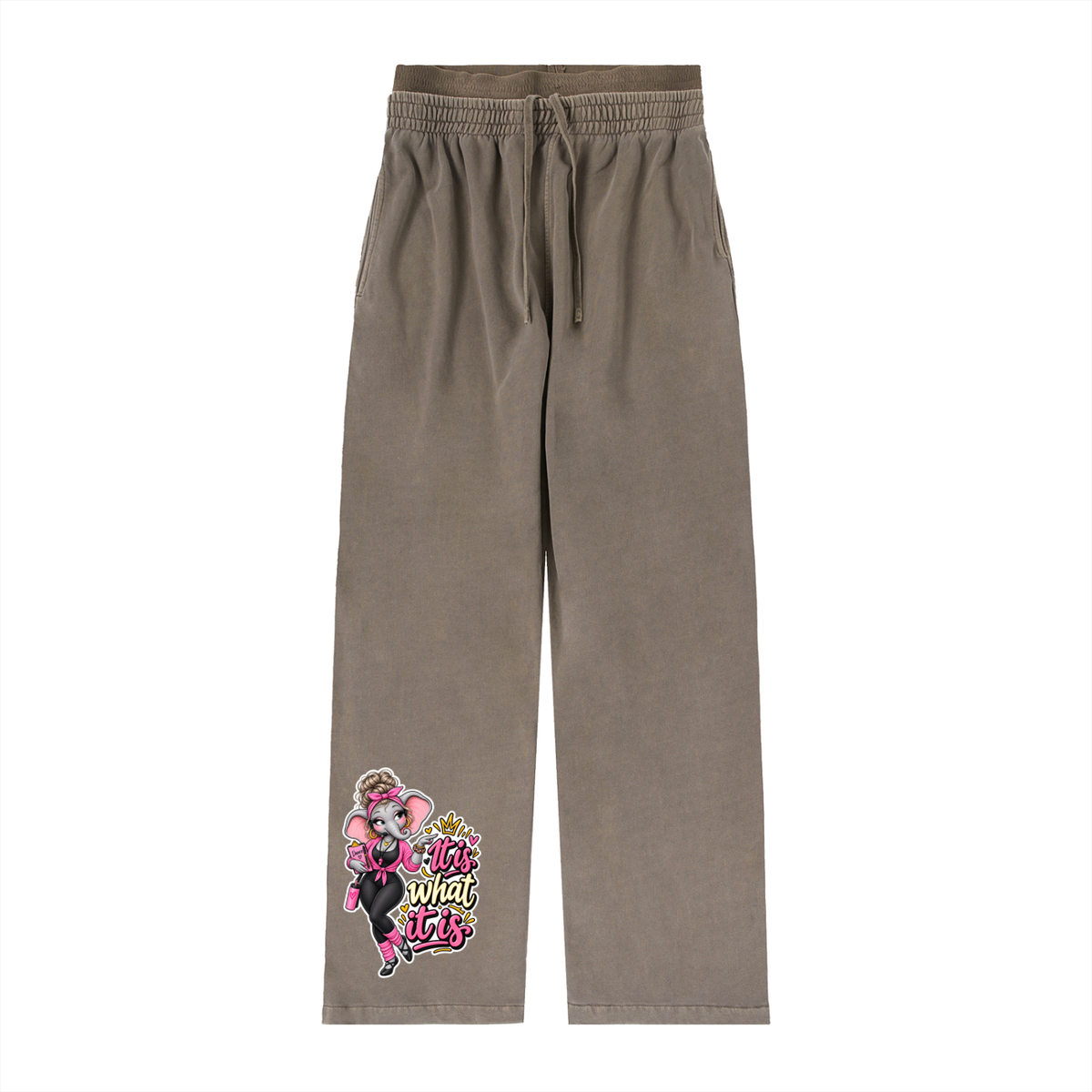 Stephanie's Vintage Washed Waist Pants