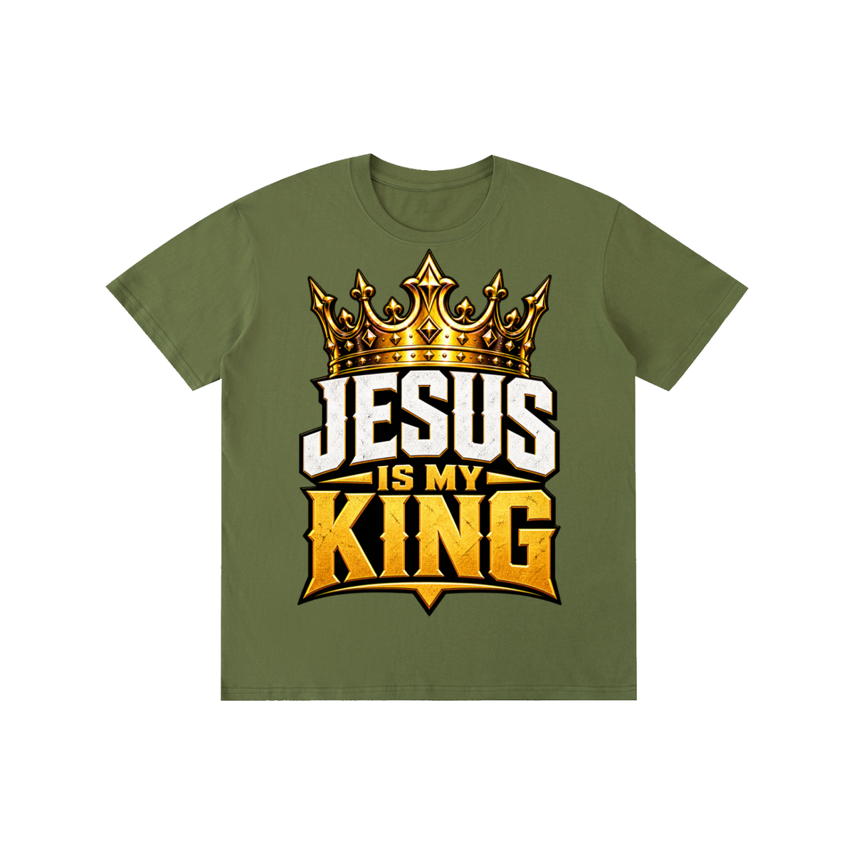 Jesus is my King Pure Cotton Unisex T-Shirt