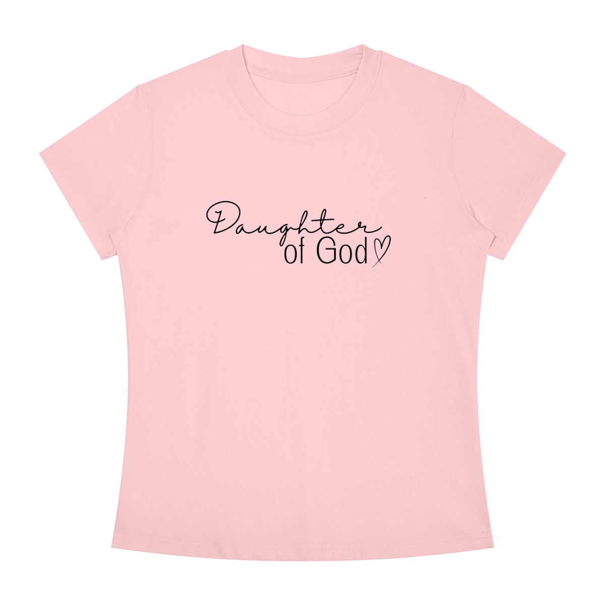 Daughter of God Women's Slim Fit Crewneck T-Shirt