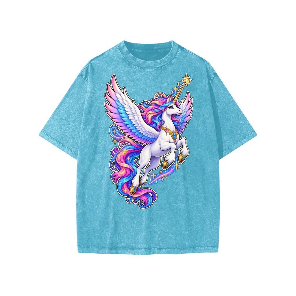 Luxauna's Flying Unicorn Essential Kids T-Shirt
