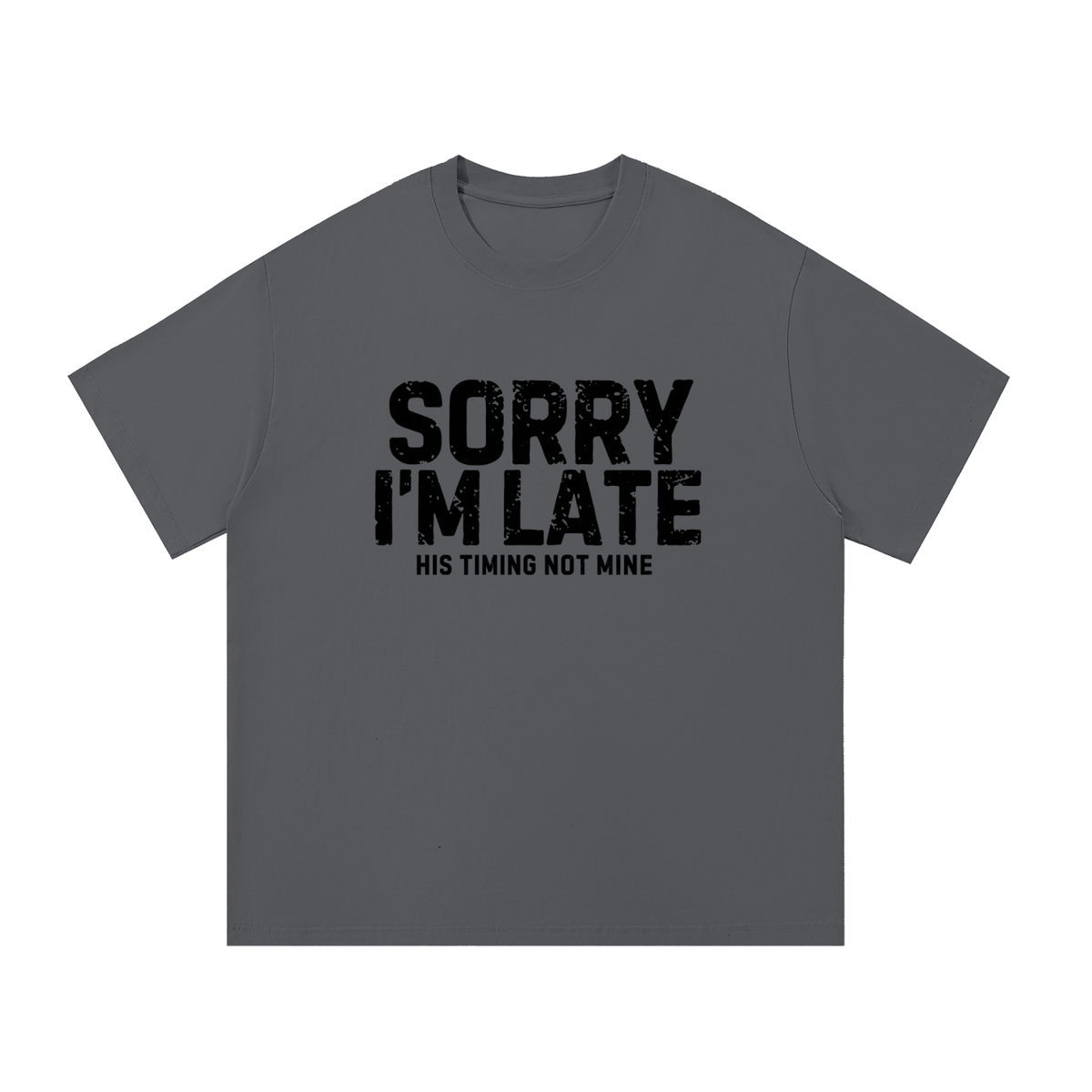 Sorry I'm Late Men's Essential Cotton T-Shirt