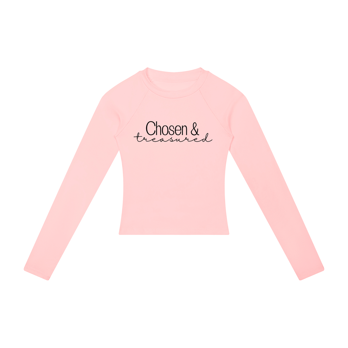 Chosen & Treasured Women’s Slim Raglan Long Sleeve T-Shirt